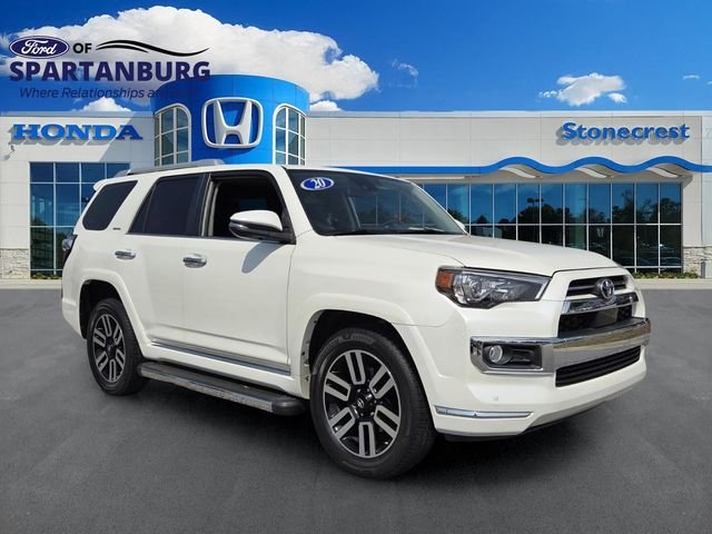 Used 2020 White Toyota Limited image 1