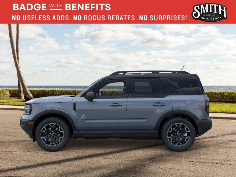 New 2025 Azure Gray Metallic Tri-Coat Ford Outer Banks® image 4