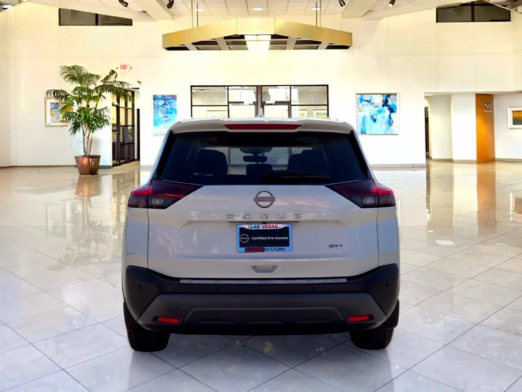 Certified Used 2023 White Nissan SV image 6