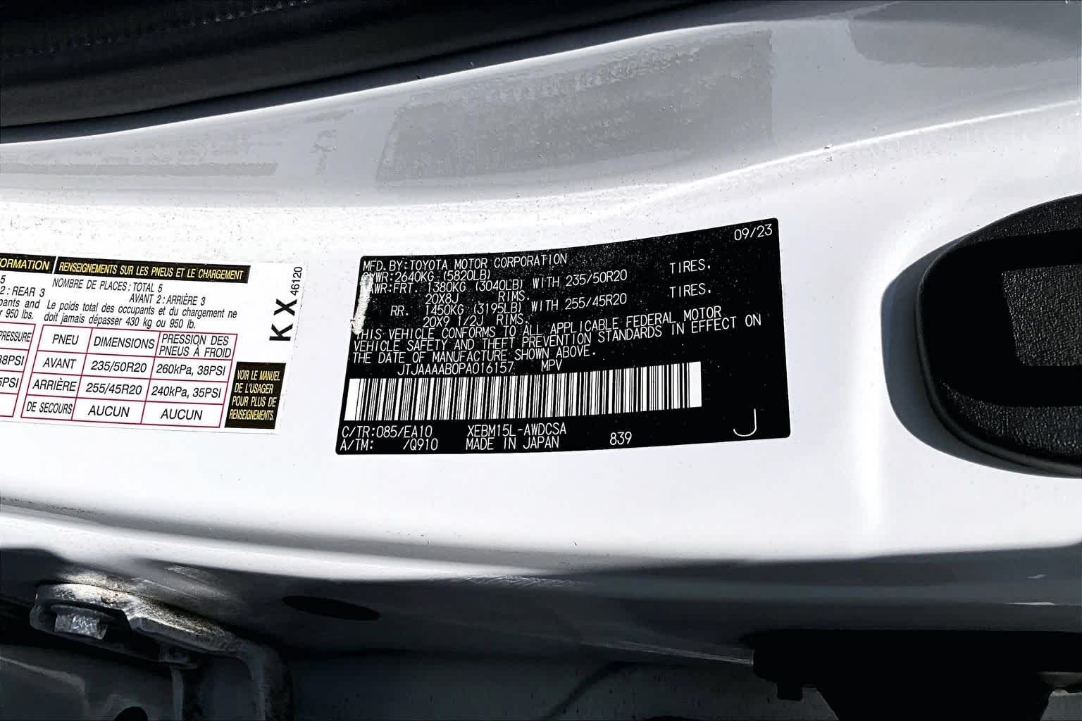 Certified Used 2023 Eminent White Pearl Lexus Premium image 37