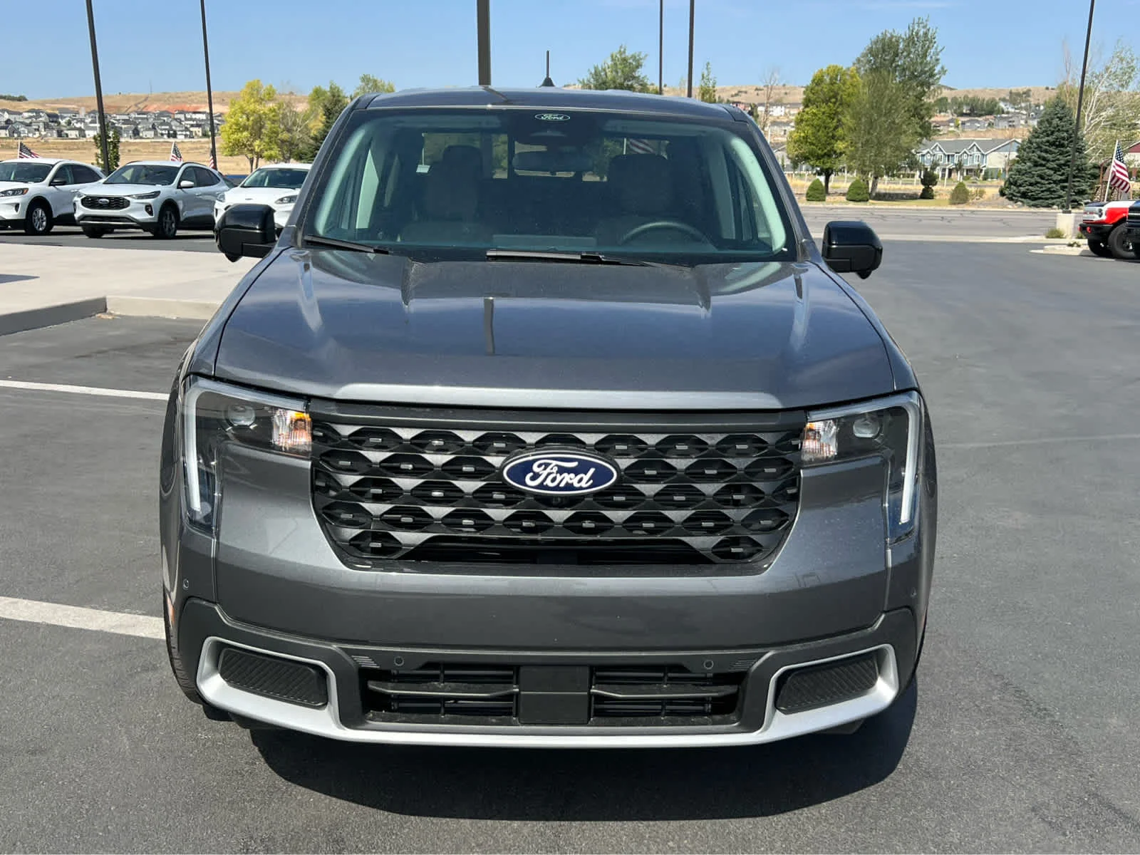 New 2026 Carbonized Gray Metallic Ford Lariat® image 3