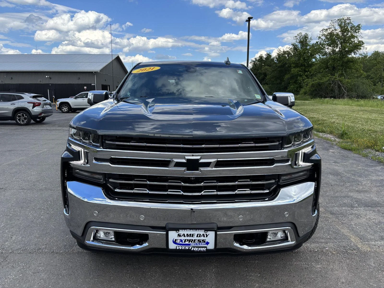 Used 2021 Shadow Gray Metallic Chevrolet LTZ image 2