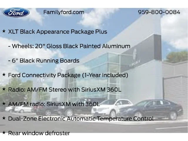 New 2026 Agate Black Metallic Ford XLT image 20