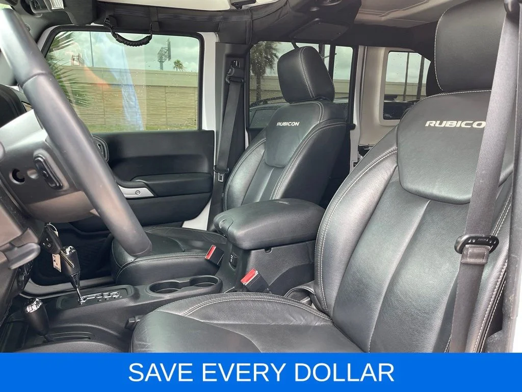 Used 2016 White Jeep Unlimited Rubicon image 12
