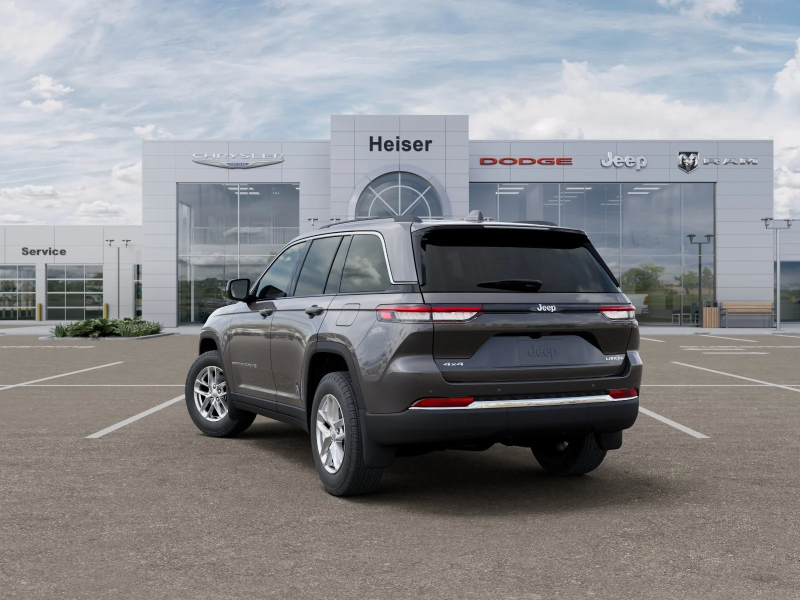 New 2026 Baltic Gray Metallic Clear-Coat Exterior Paint Jeep Laredo X image 29
