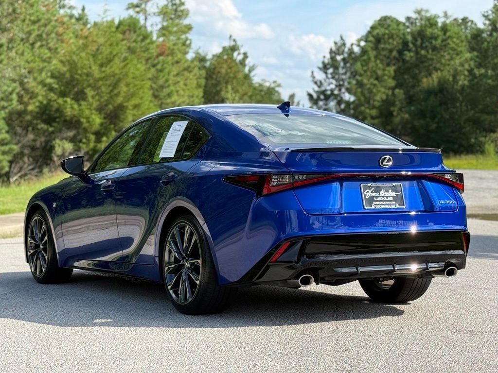 Certified Used 2025 Blue Lexus 350 F SPORT image 12