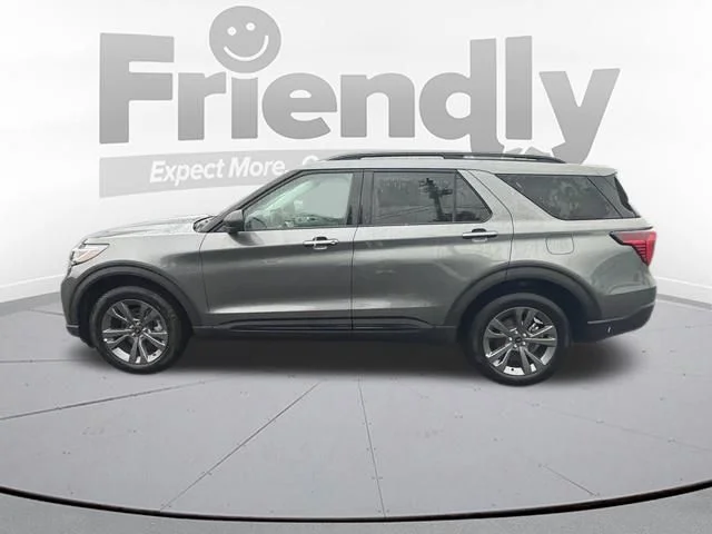 New 2026 Carbonized Gray Metallic Ford Active image 3