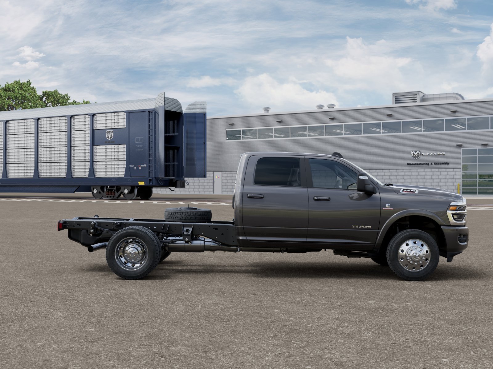 New 2027 Granite Crystal Metallic Clear-Coat Paint RAM Tradesman image 13