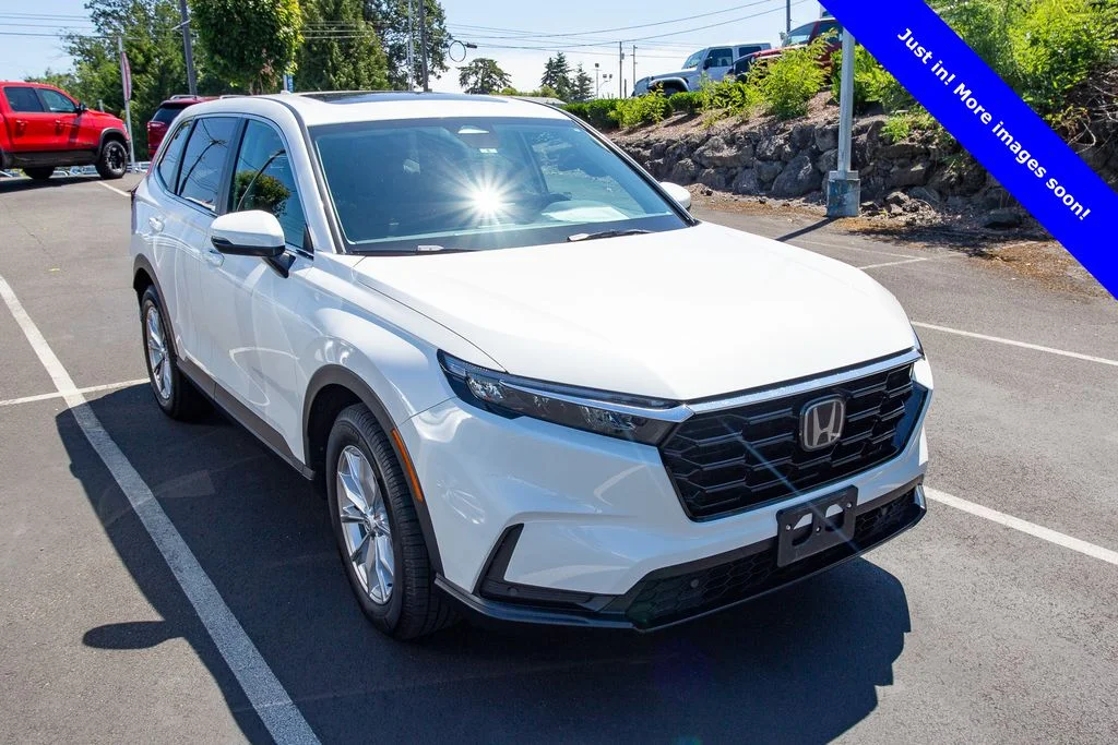Certified Used 2025 Platinum White Pearl Honda AWD EX-L image 1
