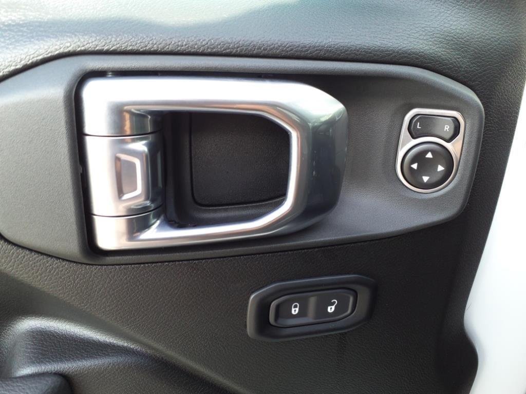 Used 2025 Bright White Clearcoat Jeep Sport S image 6