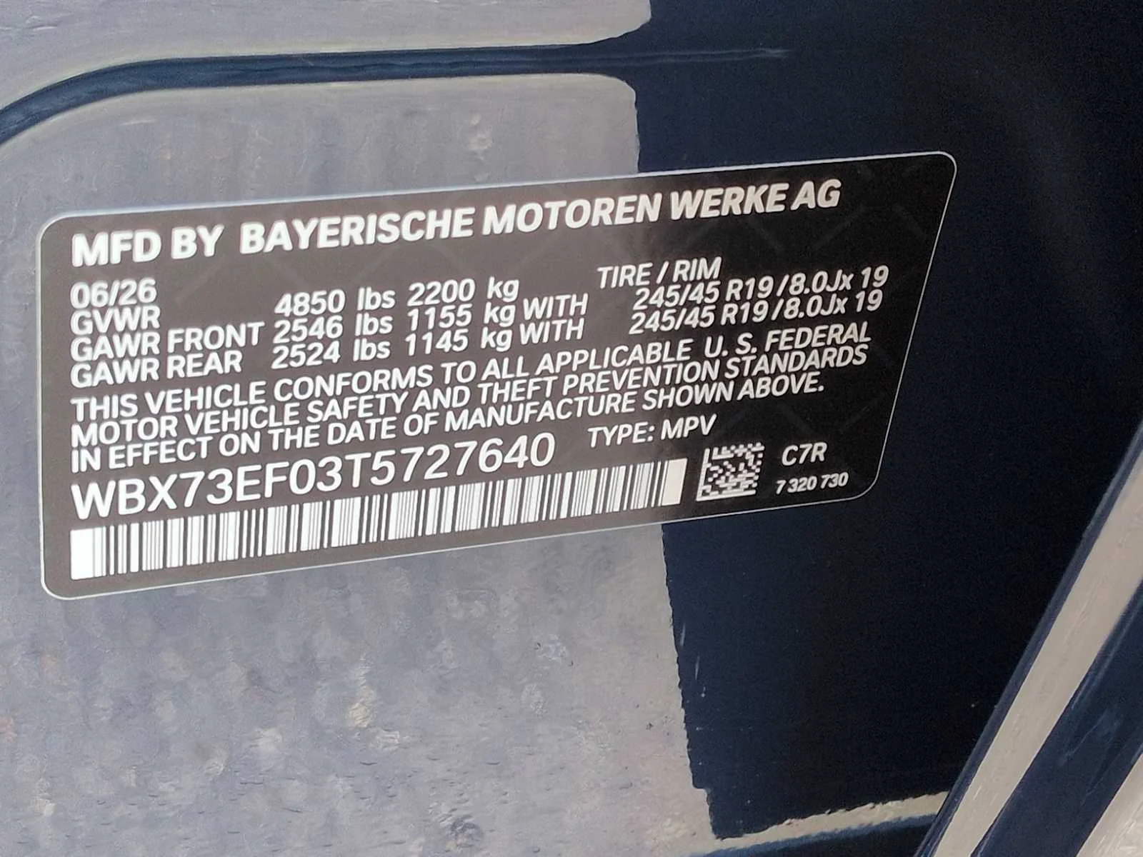 New 2026 Night Dusk Blue Metallic BMW xDrive28i image 38