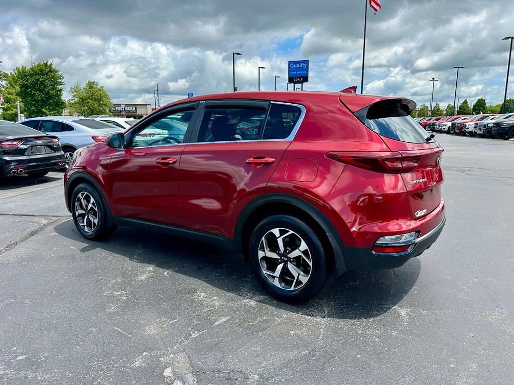 Used 2020 Red Kia LX image 5
