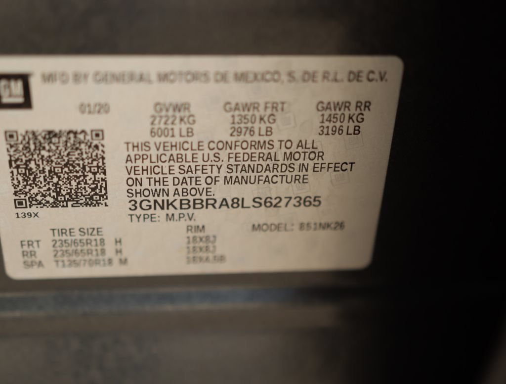 Used 2020 NIGHTFALL GRAY METALLIC Chevrolet LT image 36