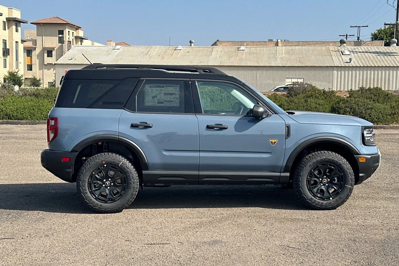 New 2026 Azure Gray Metallic Tri-Coat Ford Badlands® image 2