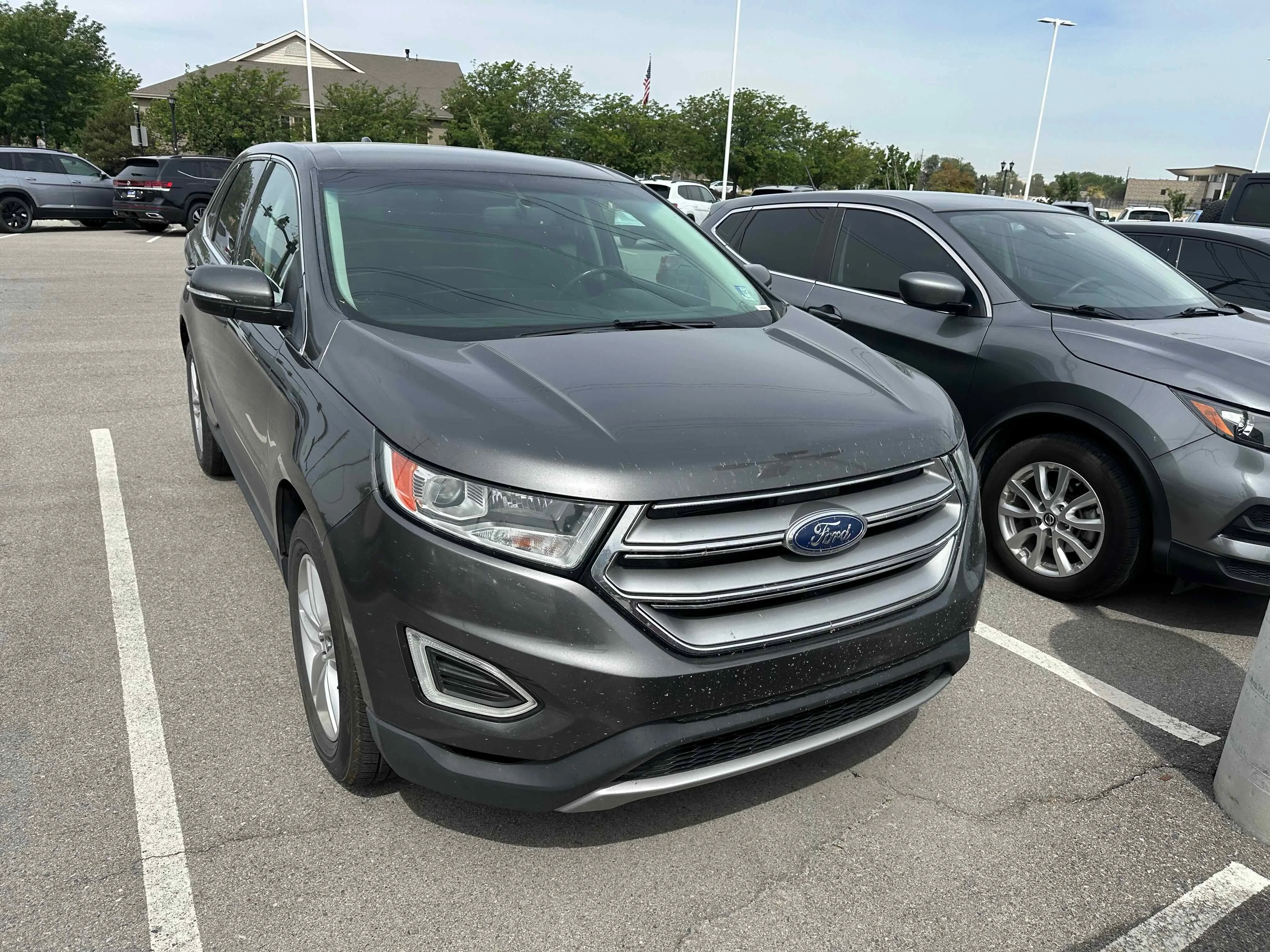 Used 2017 Magnetic Ford SEL image 2