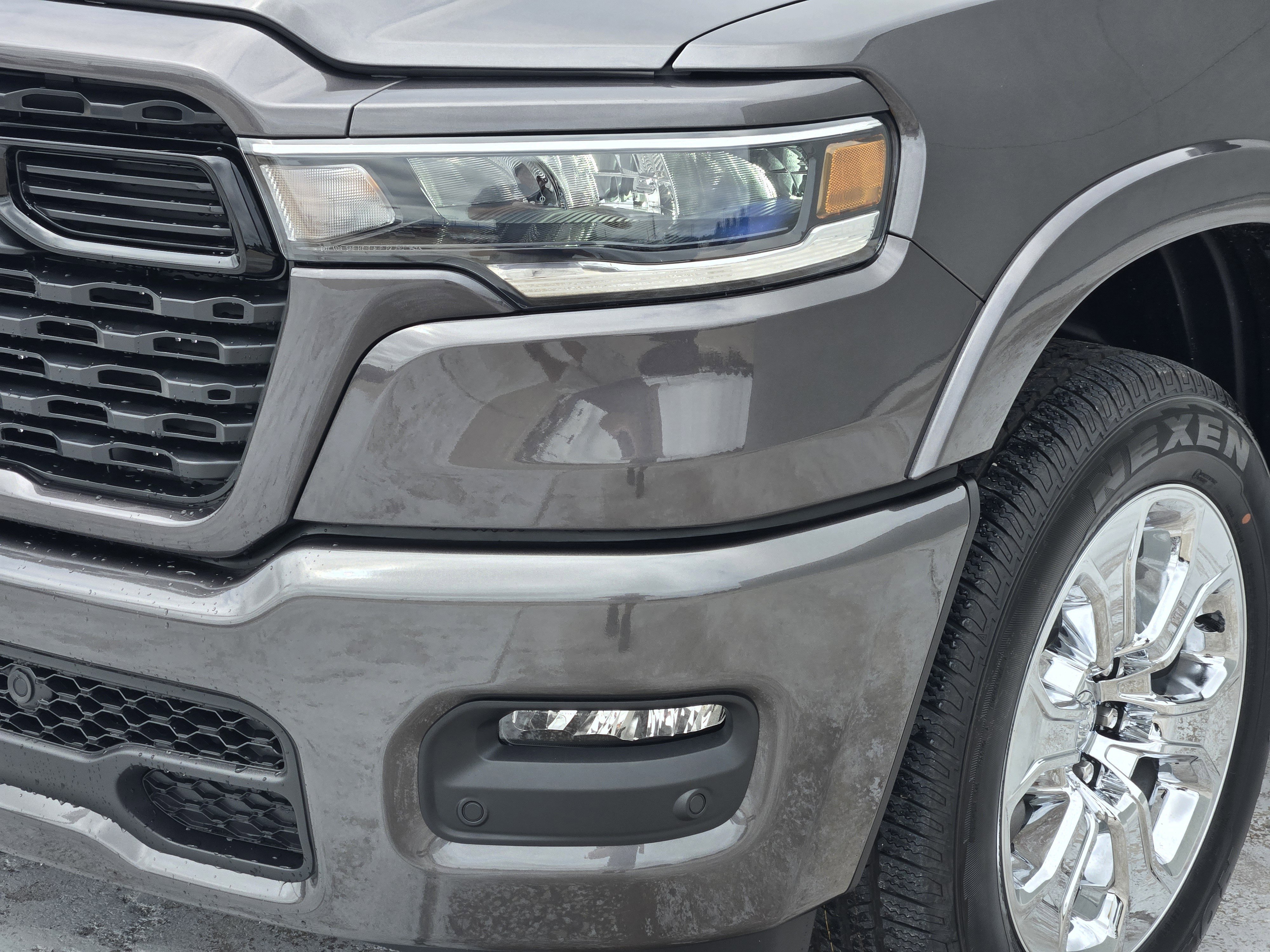 New 2026 Granite Crystal Metallic Clear-Coat Exterior Paint RAM Big Horn image 6