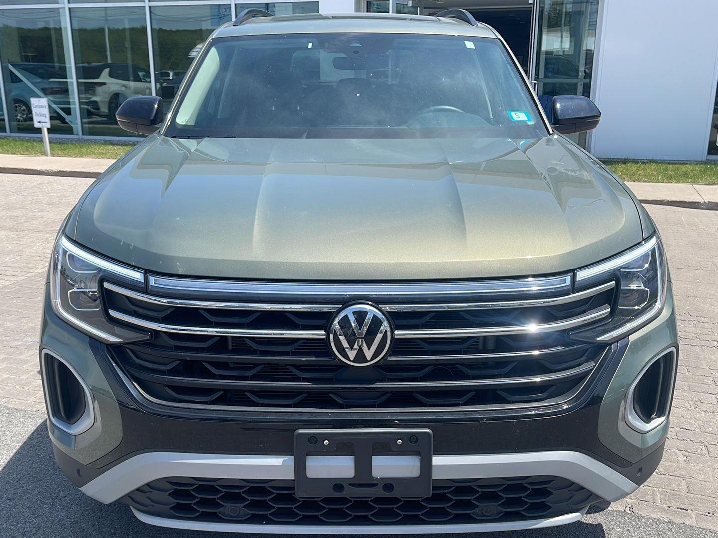 Used 2025 Avocado Green Pearl Volkswagen 2.0T Peak Edition image 2