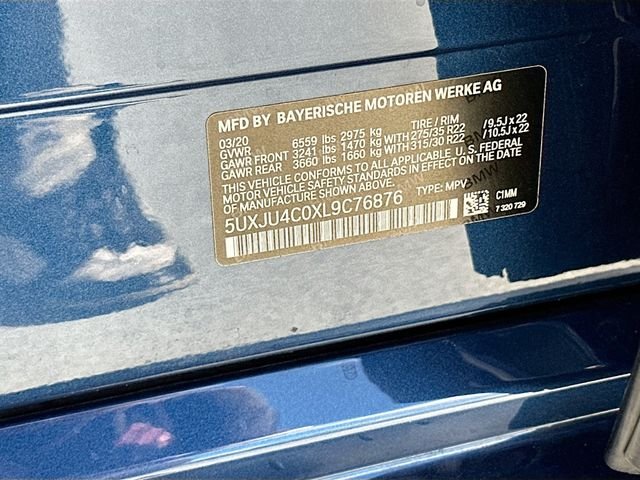 Used 2020 Blue BMW M50i image 36