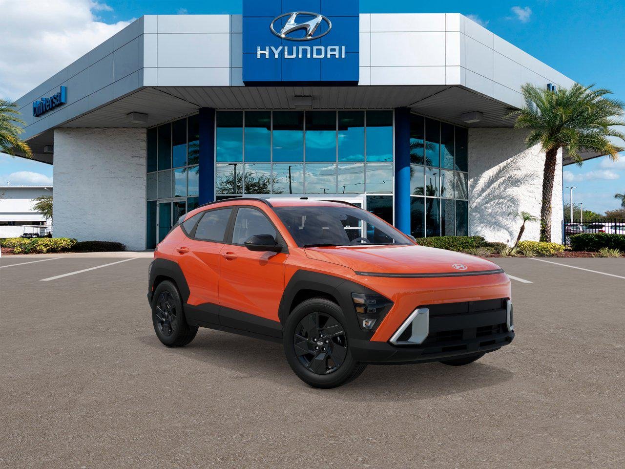 New 2027 Soultronic Orange Pearl Hyundai SEL Sport FWD image 2
