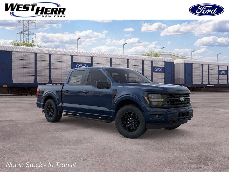 New 2026 Antimatter Blue Metallic Ford XLT image 1
