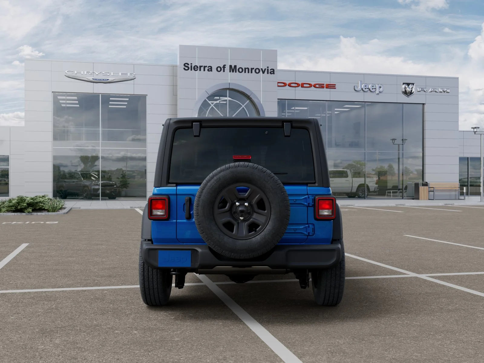 New 2026 Blue Jeep Sport image 33