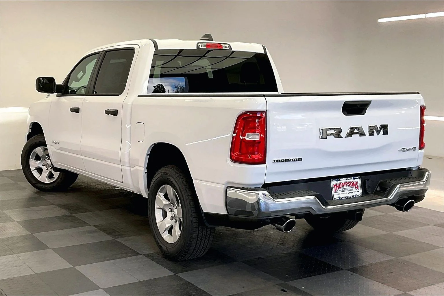 New 2026 Bright White Clearcoat RAM Big Horn image 2
