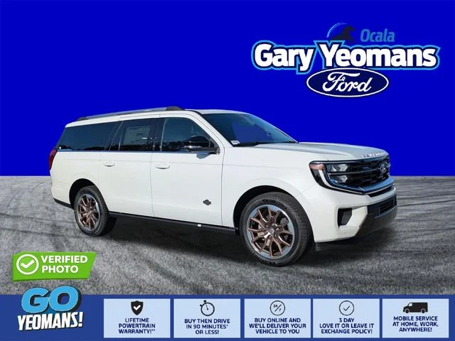 New 2027 Star White Metallic Tri-Coat Ford MAX King Ranch® image 1