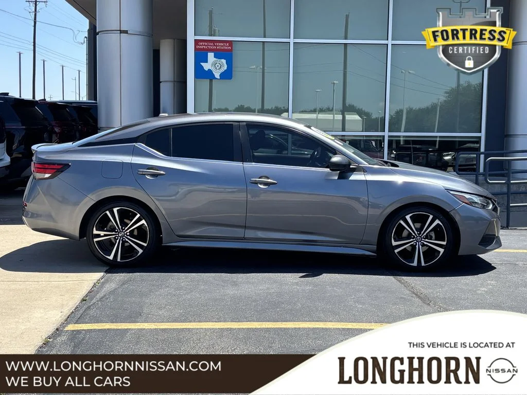 Used 2021 Nissan Sentra SR with VIN 3N1AB8DV6MY330792 for sale in Bedford, TX