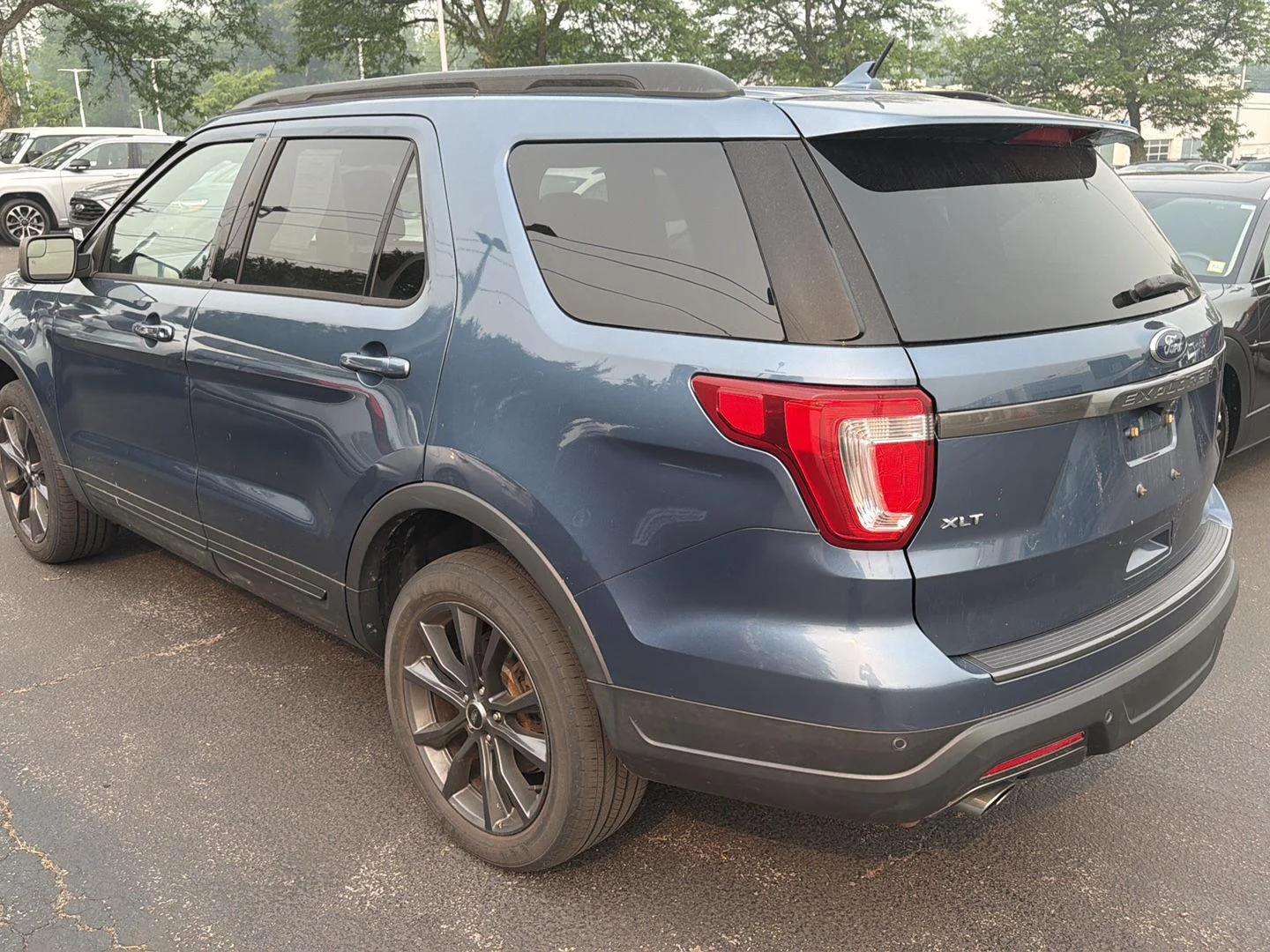 Used 2018 Blue Ford XLT image 6