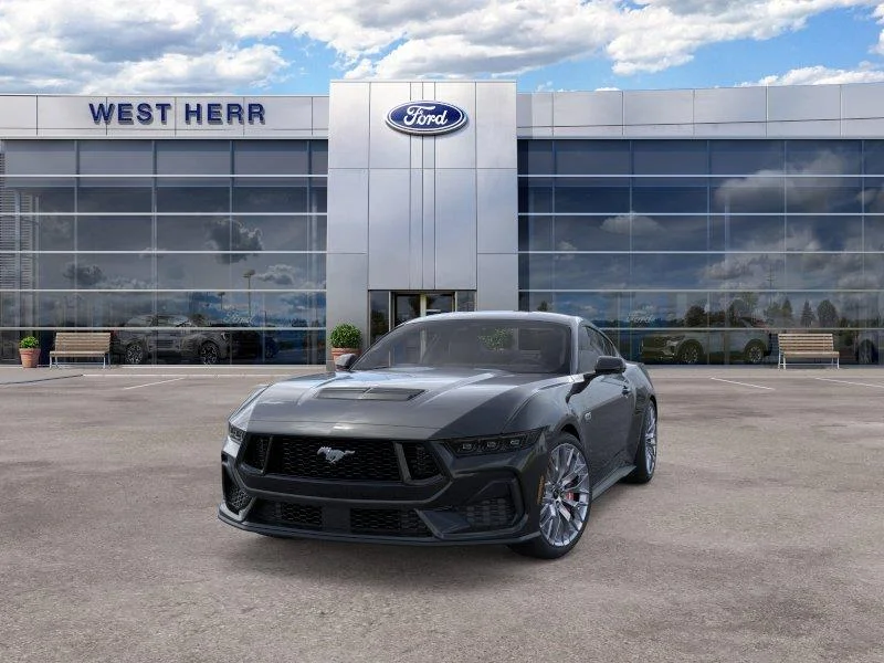 New 2026 Shadow Black Ford GT Premium Fastback image 3