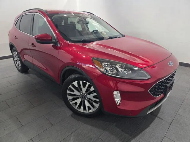 Used 2020 Red Ford Titanium image 7