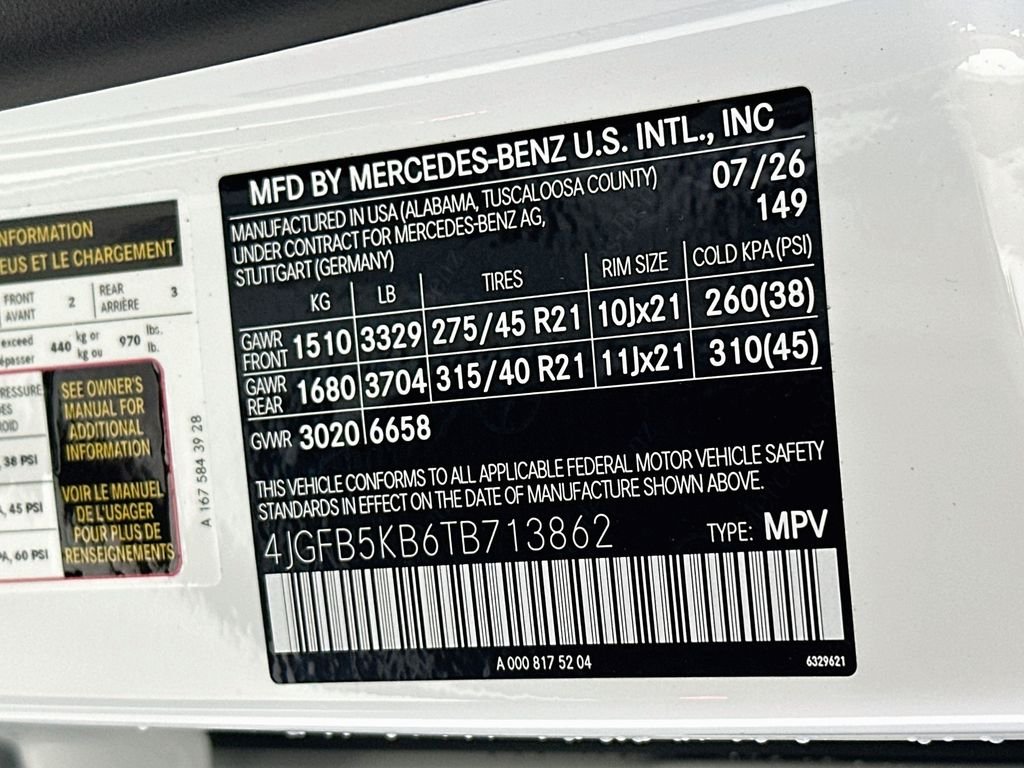 New 2026 Polar White Mercedes-Benz GLE 450 image 34