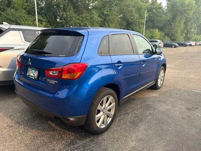Used 2015 Octane Blue Metallic Mitsubishi ES image 2