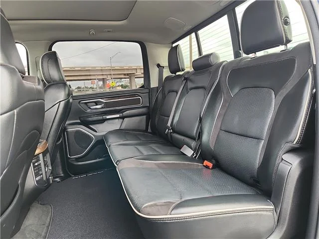 Used 2022 Patriot Blue Pearlcoat RAM Laramie 4x2 Crew Cab 144.5 in. WB image 7