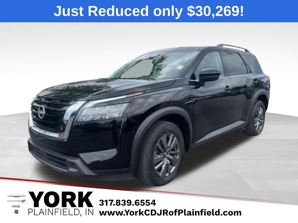 Used 2025 Black Nissan SV image 1