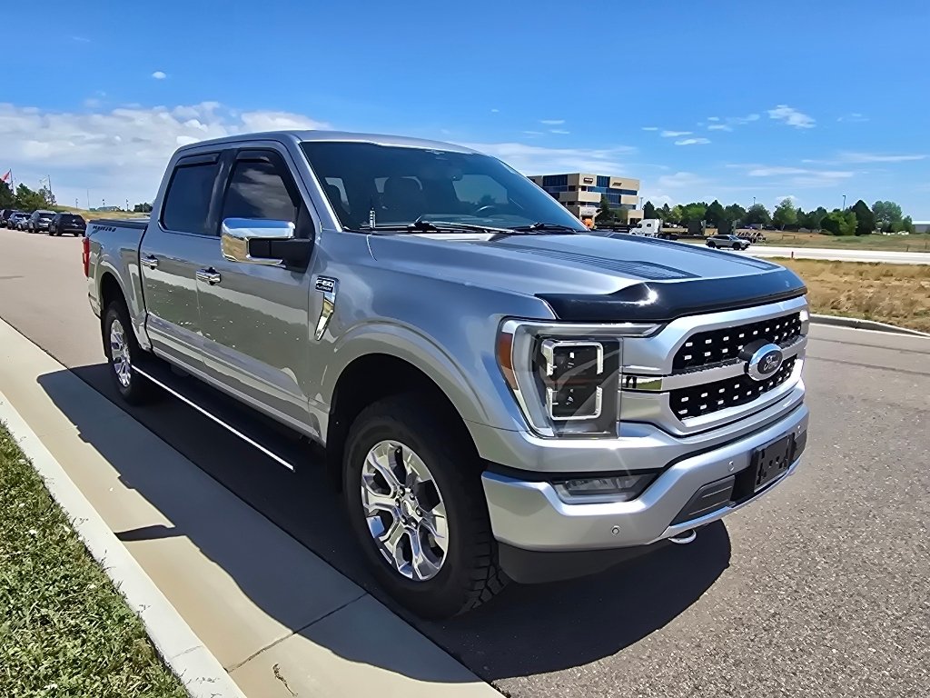 Used 2023 Iconic Silver Metallic Ford Platinum image 8