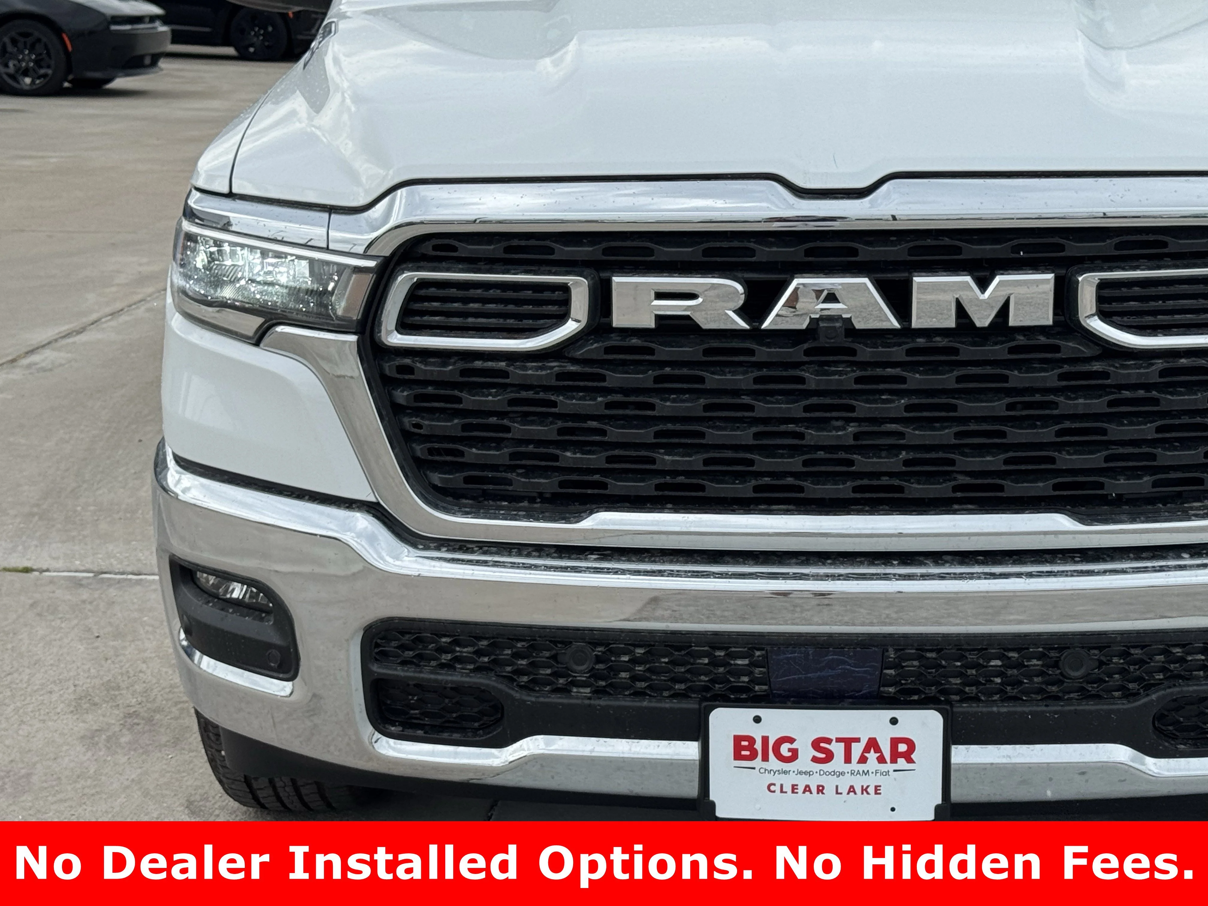New 2026 Bright White Clearcoat Ram Lone Star image 5