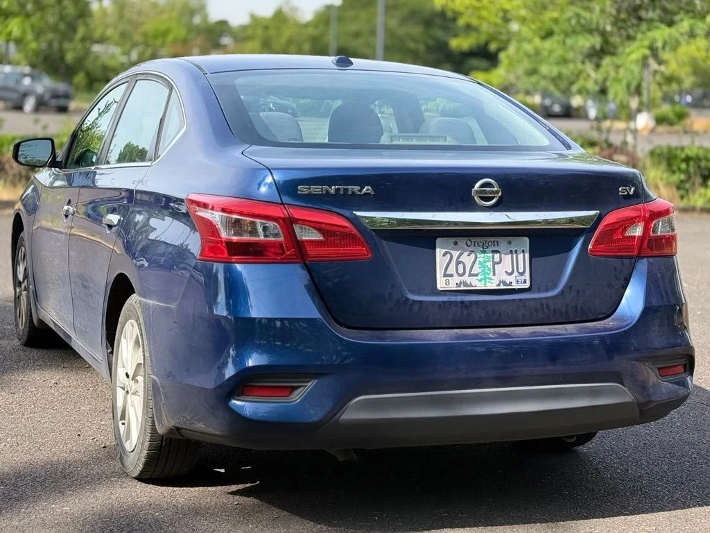 Used 2019 Blue Nissan SV image 3