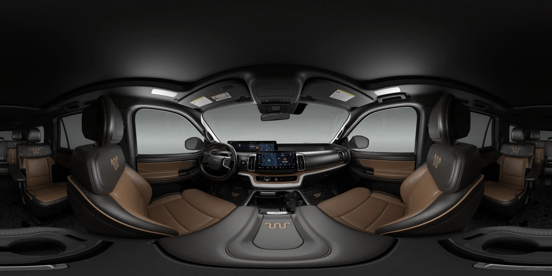 New 2027 Agate Black Metallic Ford MAX King Ranch® image 8