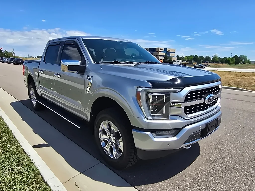 Used 2023 Iconic Silver Metallic Ford Platinum image 7