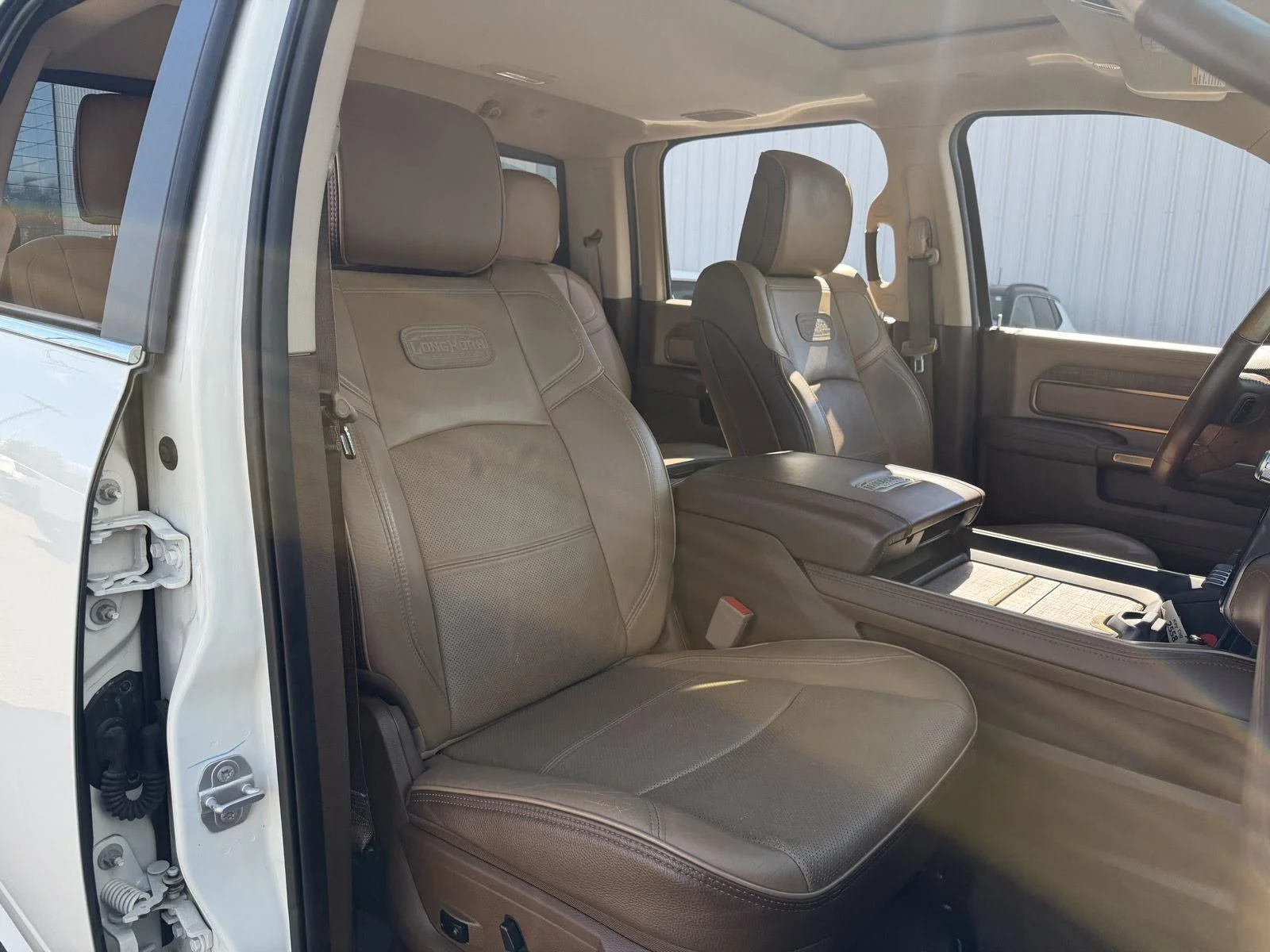 Used 2022 Pearl White Ram Longhorn image 21