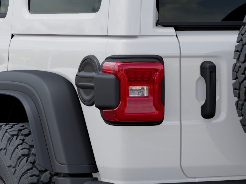 New 2026 Bright White Clear-Coat Exterior Paint Jeep Rubicon image 5