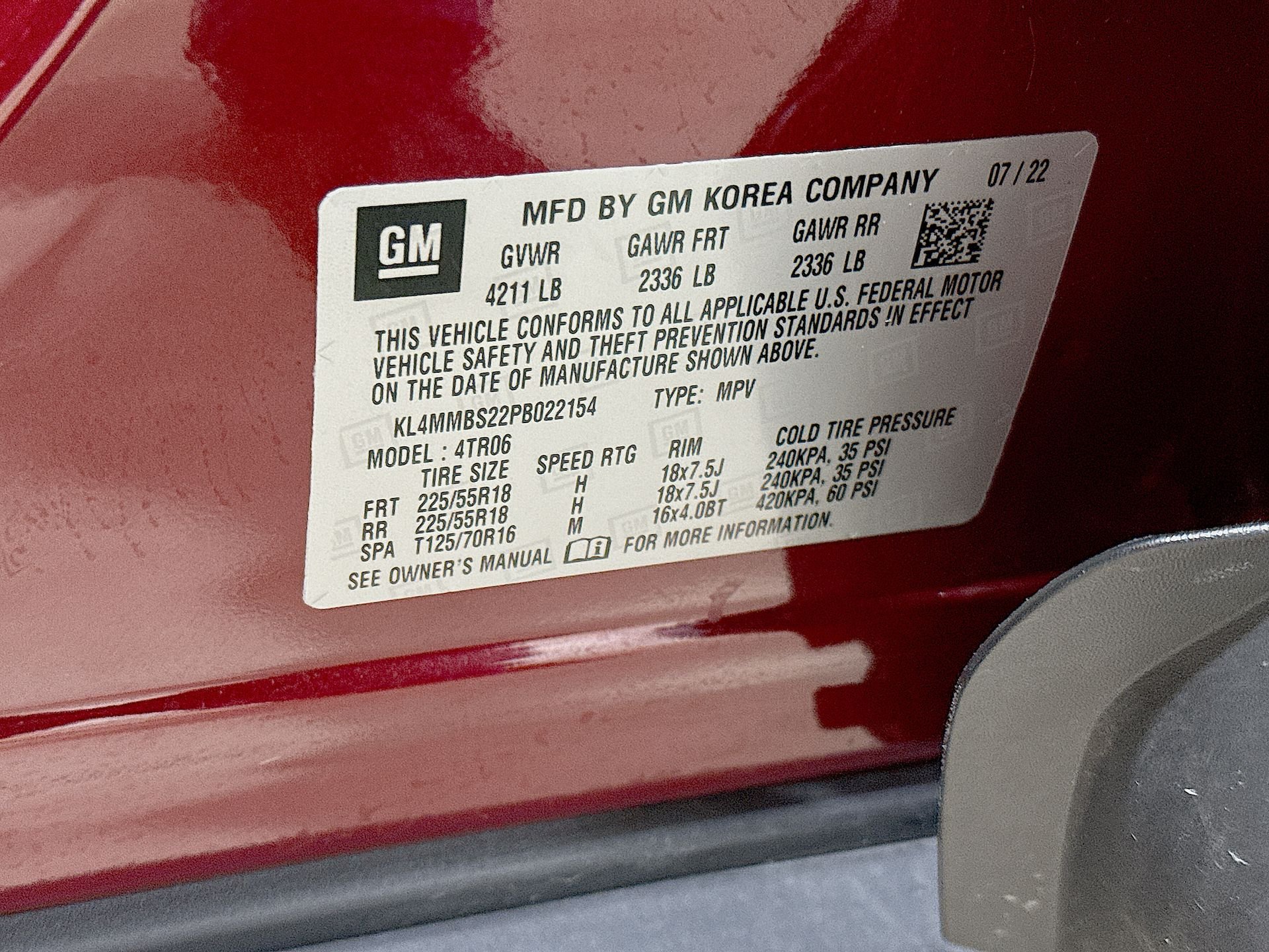 Used 2023 Cinnabar Metallic Buick Preferred image 31