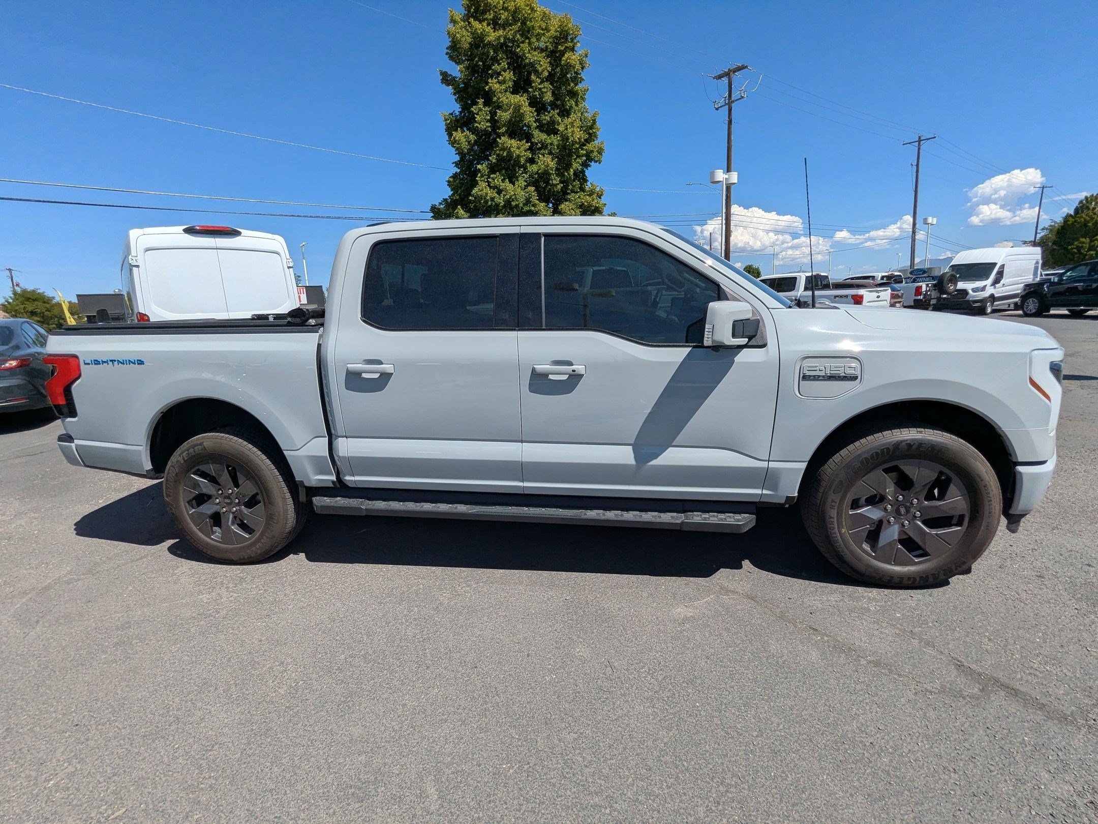 Certified 2023 Ford F-150 Lightning Lariat with VIN 1FTVW1ELXPWG51978 for sale in West Valley City, UT