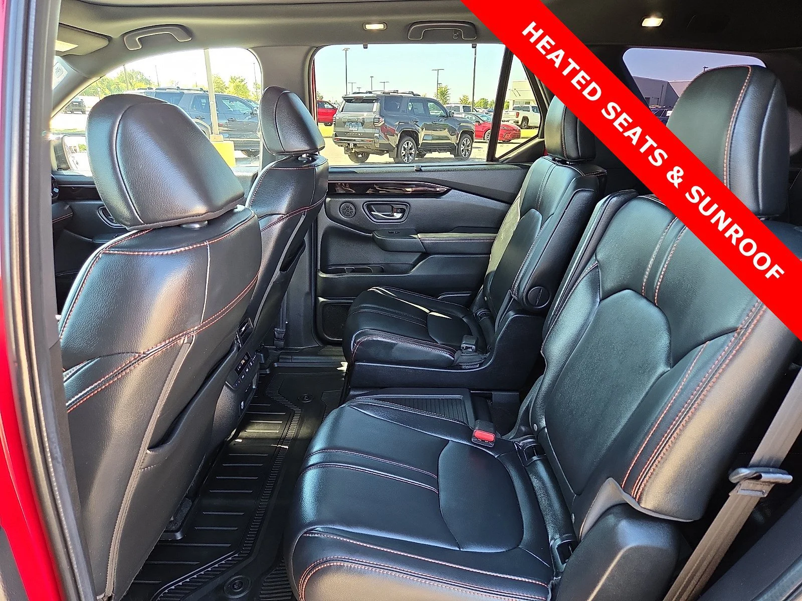 Used 2024 Radiant Red Metallic II Honda TrailSport image 11