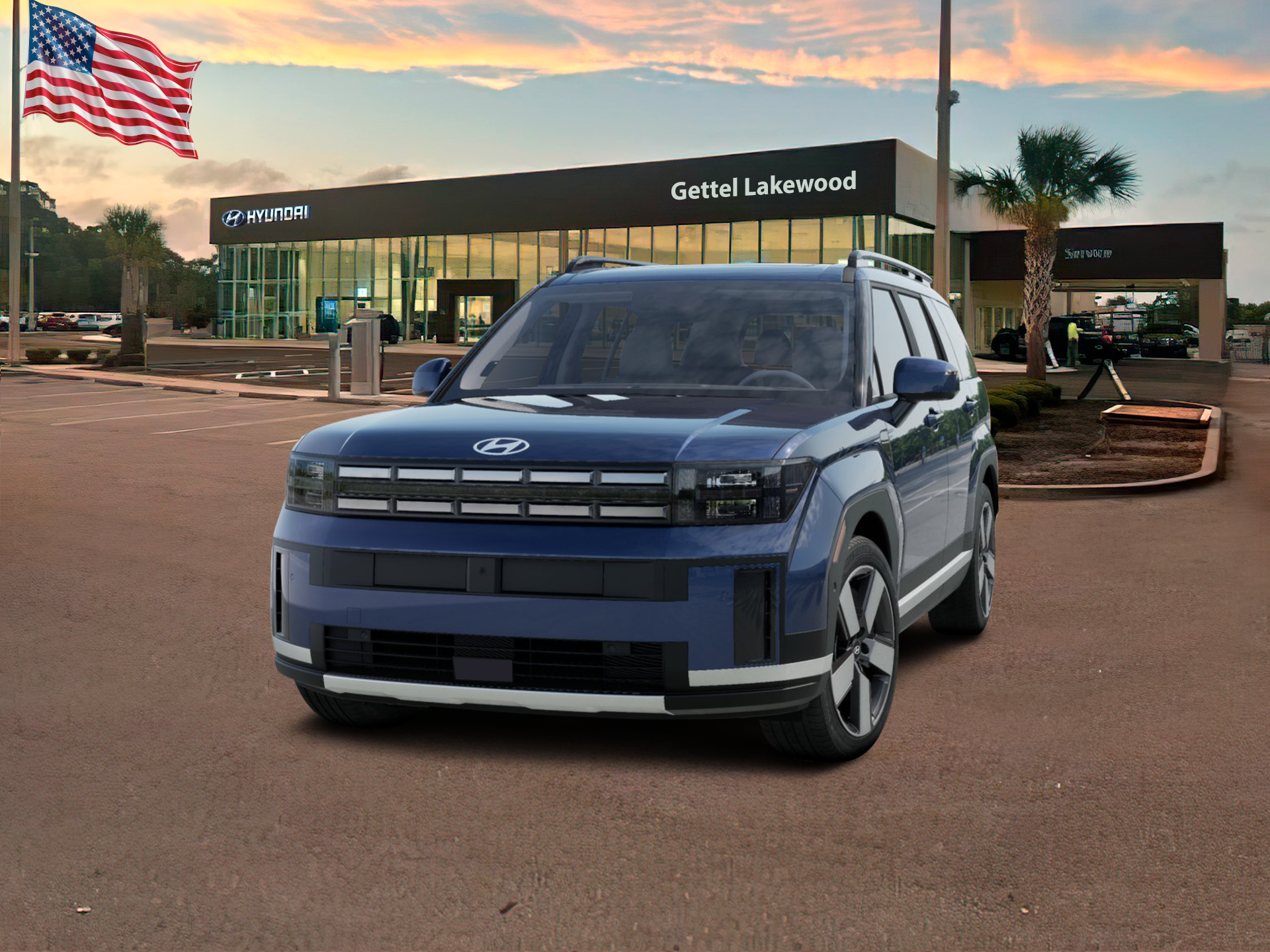 New 2027 Blue Hyundai Limited FWD image 14