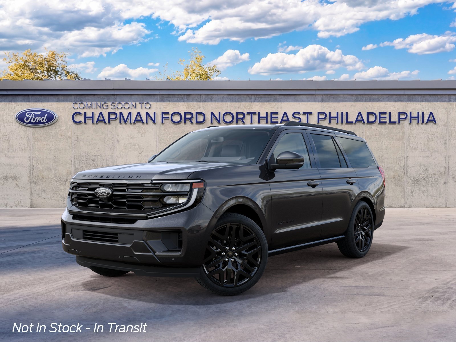 New 2027 Dark Matter Gray Metallic Ford Platinum image 2