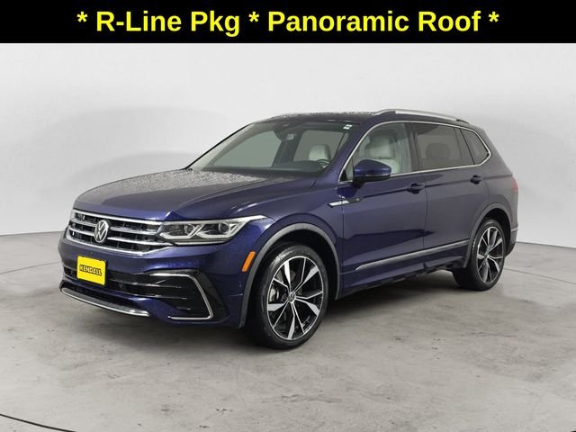 Used 2023 Blue Volkswagen 2.0T SEL R-Line image 1