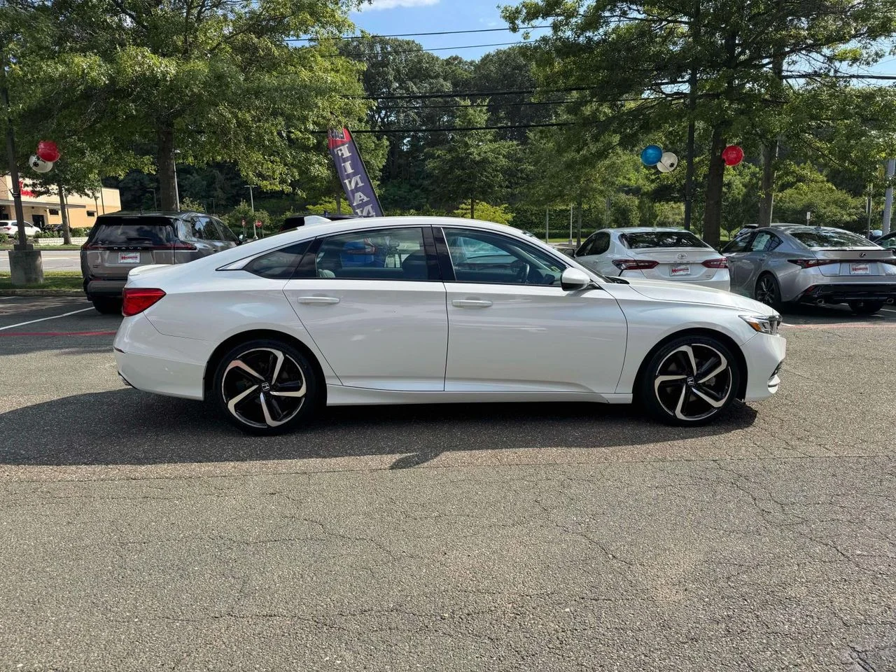 Used 2019 Platinum White Pearl Honda Sport image 8