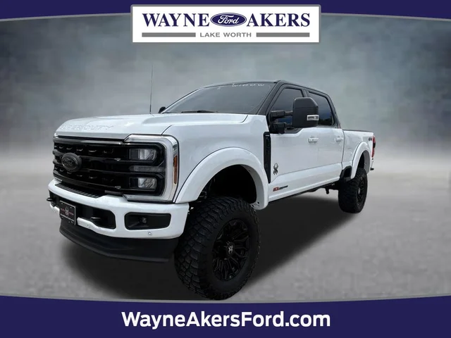 2024 Ford F-250SD LARIAT LIFTED BLACK WIDOW PKG